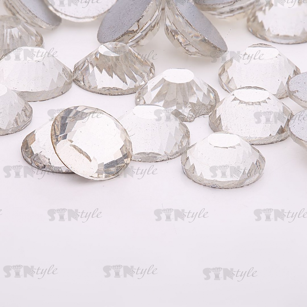 Купить Стразы холодной фиксации Crystal SS40, цвет белый прозрачный ...