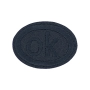 Термоаппликация "Ok", размер 33 мм х 24 мм
