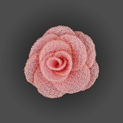 Цветочки декоративные, цвет розовый, размер 28 мм,