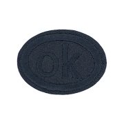 Термоаппликация "Ok", размер 33 мм х 24 мм