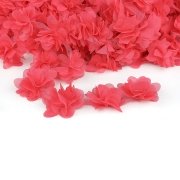 Кружево "Цветочки", ширина 60 мм, цвет ярко-розовый (122), намотка 10 ярдов