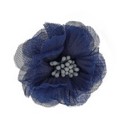 Цветочки декоративные, цвет темно-синий, размер 55 мм, 