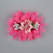 Цветочки декоративные, цвет розовый, размер 90х75 мм,