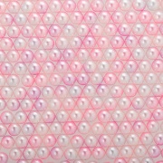 Бусины под жемчуг прибивные с градиентом, размер 5 мм, цвет светло-розовый со светло-сиреневым, вес 500 г 
