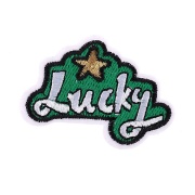 Термоаппликация "Lucky", размер 58х42 мм