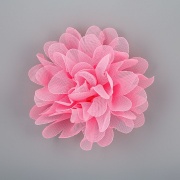 Цветочки декоративные, цвет розовый, диаметр 80 мм, 