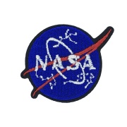 Термоаппликация "Nasa", размер 63 мм х 47 мм