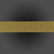 Лента люрикс, ширина 50 мм, цвет золотой, намотка 25 ярдов