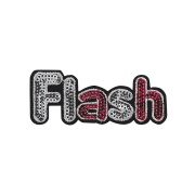 Термоаппликация "Flash" с пайетками, размер 85х35 мм