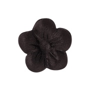 Цветочки декоративные, цвет черный, размер 23 мм, 