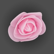 Цветочки декоративные, цвет светло-розовый, размер 35 мм,