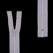 Молния спираль, тип 3, неразъемная, длина 50 см, цвет 101 (белый), "простой" бегунок