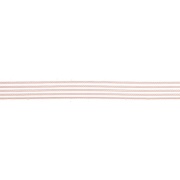Лента капроновая, ширина 10 мм, намотка 100 ярдов, цвет грязно-розовый