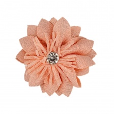 Цветочки декоративные, цвет персиковый, размер 45 мм, 