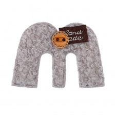 Аппликация 3D "Фонтанчик", цвет серый, размер 50х40 мм