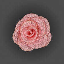 Цветочки декоративные, цвет розовый, размер 28 мм,