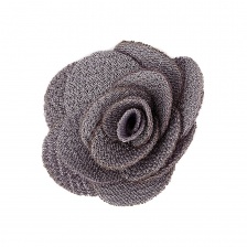 Цветочки декоративные, цвет серый, размер 40 мм, 