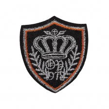 Термоаппликация "Шеврон", размер 45х53 мм