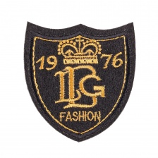 Термоаппликация "Шеврон", размер 55х60 мм