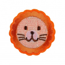 Термоаппликация "Львенок", размер 47 мм