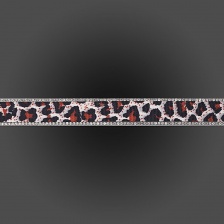 Лента декоративная со стразами на термоклеевой основе, ширина 20 мм, намотка 20 Y