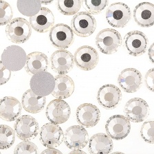 Стразы холодной фиксации Crystal SS40, цвет белый прозрачный , 144шт/уп