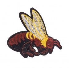 Термоаппликация "Пчелка", размер 90х73 мм