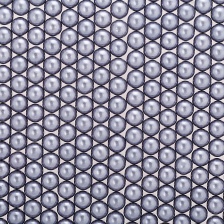 Бусины под жемчуг прибивные, размер 8 мм, цвет серый, вес 500 г