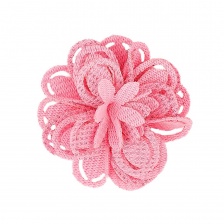 Цветочки декоративные, цвет розовый, размер 40 мм, 