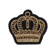 Аппликации с элементами из бисера, размер 47х42 мм