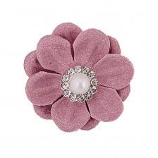 Цветочки декоративные, цвет пурпурный, размер 25 мм,