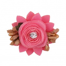Цветочки декоративные, цвет розовый, размер 50 мм, 