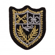 Термоаппликация "Шеврон", размер 35х43 мм