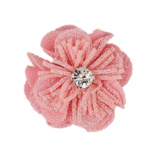 Цветочки декоративные, цвет розовый, размер 35 мм, 