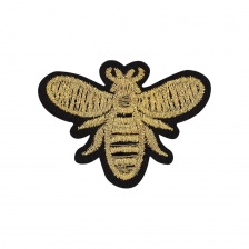 Термоаппликация текстильная, синтетическая, размер 53х40 мм