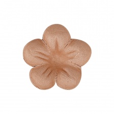 Цветочки декоративные, цвет бежевый, размер 23 мм и 32 мм, 