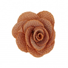 Цветочки декоративные, цвет капучино, размер 40 мм,