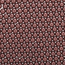 Бусины под жемчуг прибивные, размер 8 мм, цвет шоколадный, вес 500 г 