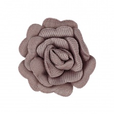 Цветочки декоративные, цвет серый, размер 30 мм, 