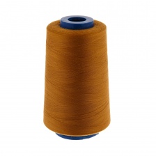 Нитки полиэстер 40/2, цвет №436 (горчичный), 5000Y