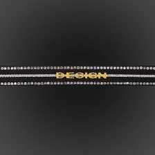 Лента декоративная со стразами на термоклеевой основе, ширина 15 мм, намотка 20 Y