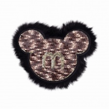 Аппликации пайетки, размер 260х200 мм