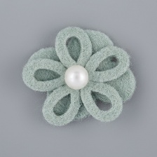 Цветочки декоративные, цвет мятный, размер 25 мм, 