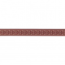 Жаккардовая лента, ширина 20 мм, намотка 10 м, цвет бордовый