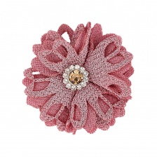 Цветочки декоративные, цвет пурпурный, размер 40 мм, 