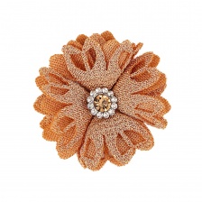 Цветочки декоративные, цвет капучино, размер 40 мм, 