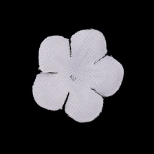 Цветочки декоративные, цвет белый, размер 23 мм и 32 мм, 