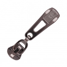 Слайдер для молнии, трактор, тип 5, темный никель 