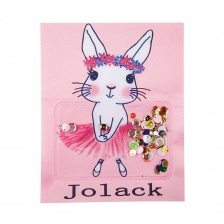 Аппликация текстильная пришивная, размер 135 мм х 170 мм