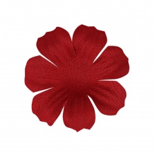 Цветочки декоративные, цвет бордовый, размер 35 мм,